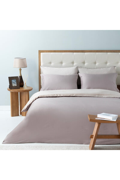 Chakra Bettie Duvet Cover Set King Size 230X220 cm Stone/Beige