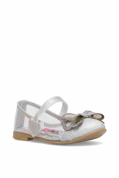 Ayakkabı Fuarı Elit HY-F-2004-25Y Filet Fata Balerina Balerina Argintiu