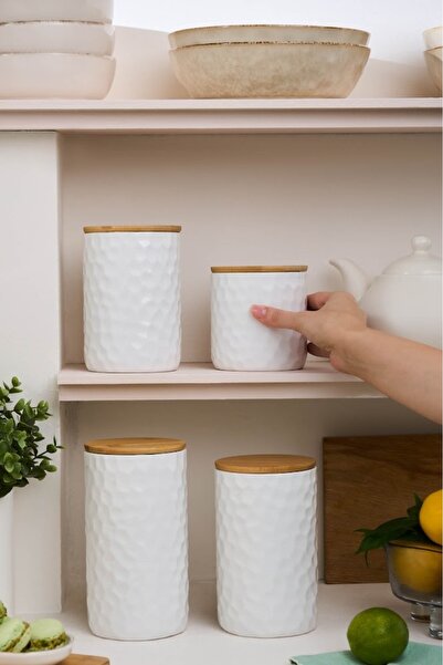 Karaca Set de condimente din 4 piese cu capac de vid pentru golf