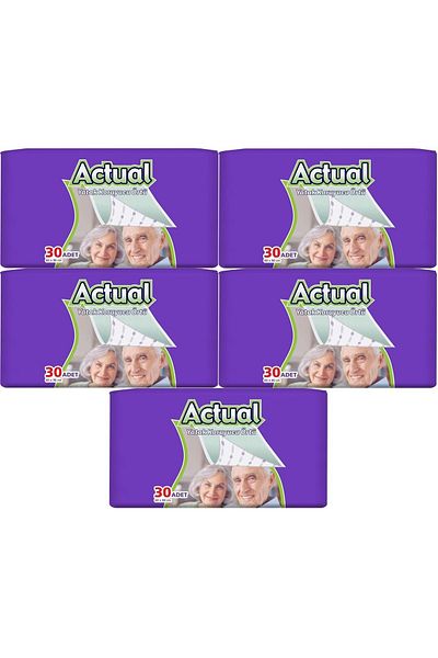 ACTUEL Actual Patient Bed Opening Protective Cover 60*90cm 150 Pieces (5Pk*30)