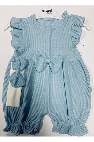 monami kids Baby Girl Ruffled Salopet Jumpsuit