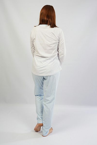 VİENETTA Σετ Πιτζάμες Μακρυμάνικο Plus Size 
 , 106178