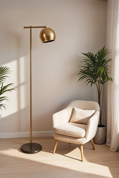 Vinner Neo Brass Eskitme Mat Gold Kaplama Metal Lambader