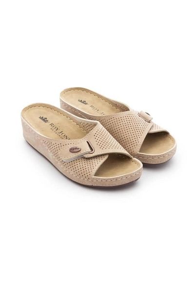 Roy Jones Women's Orthopedic Comfort Model Daily Slippers Soft Anatomical Sole Comfortable Outdoor & Home Indoor