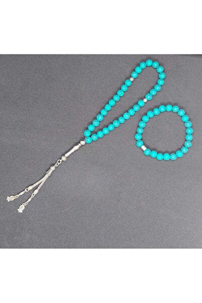 Lio20 Set de mărgele de rugăciune din piatră Havlit, set de colier - Accesori...