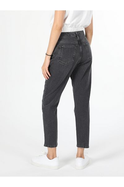 Colin's Дамски черни дънки Slim Fit със средна талия и стеснени крачоли