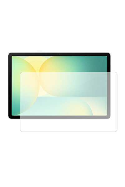 Microcase Samsung Galaxy Tab S10 FE Tablet ile Uyumlu Tempered Glass Cam Koru...