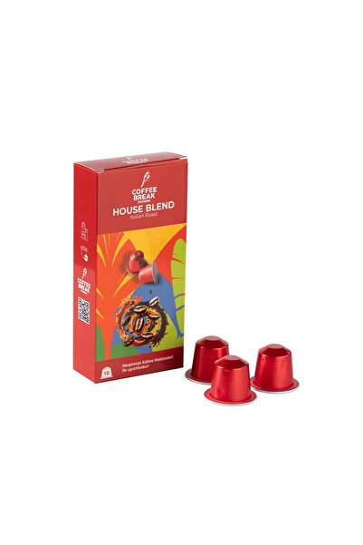 Coffee Break Coco Bambu House Blend Kapsül Kahve (10 ADET) - Coco Bambu