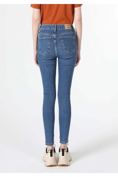 Colin's Pantaloni skinny din denim pentru femei, cu talie înaltă, cu picioare înguste