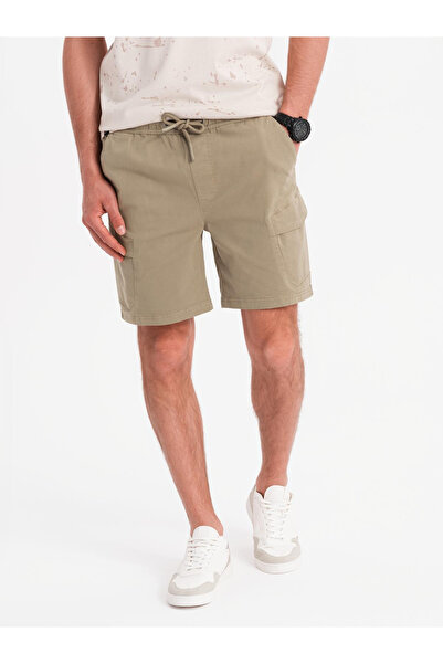 OMBRE Locker geschnittene Shorts für Herren mit Cargotaschen - Helloliv V3 OM-SRCG-0194 S