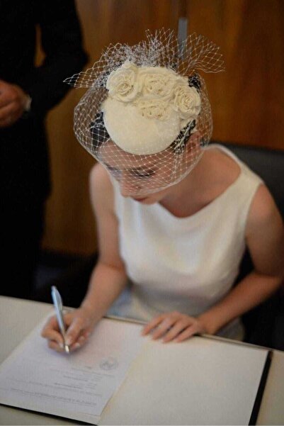 bba new trend Nikah Aksesuar,nikah Kepi Vualet,nikah Şapkası,nikah Kep,gelin Şapkası,vualet, Tüllü Gelin Tokalı