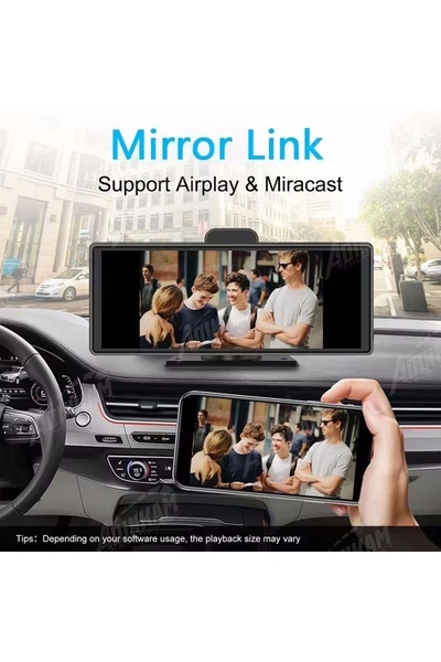 Genel Markalar MPIA CP1010m 128GB Android Auto Apple Car Play 10" 2K (1440p) Araç İçi Kamera + Arka Kamera