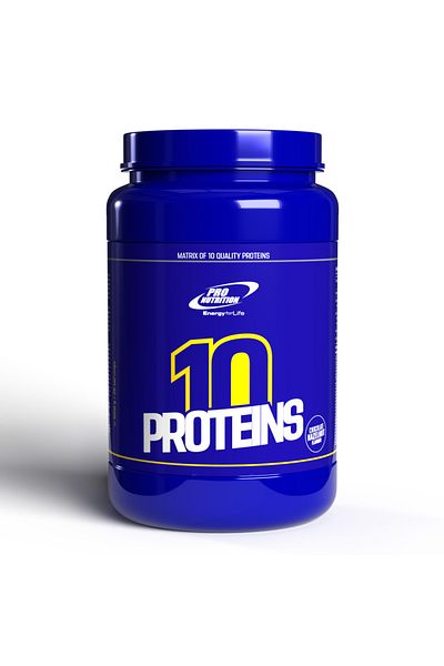 Pro Nutrition Protein with 10 protein sources and digestive enzymes, 10 Proteins Chocolate Hazelnut 2000g