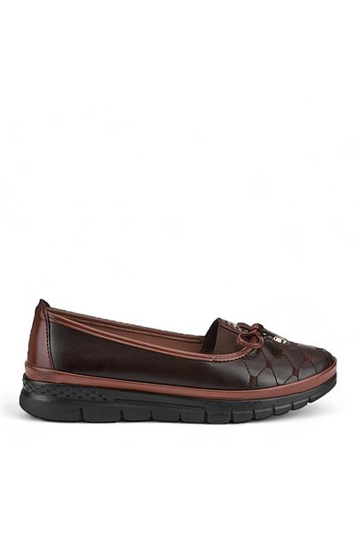 Ayzen 36-41 Tan Brown Daily Orthopedic Comfort Shoes