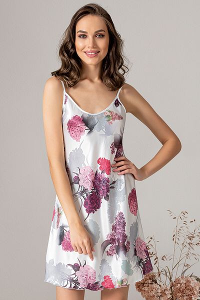 VİENETTA Satin Women's Rope Strap Nightgown
,161110