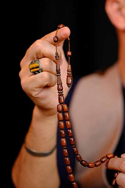 dergah tesbih Master Mucahit Şener Authentic Carving Series Capsule Cut Yi-Lan Tree Rosary