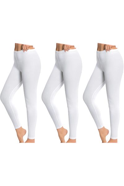 İki Yıldız Leggings lungi Iyteks pentru femei Battal Lycra 3 bucăți 63115
