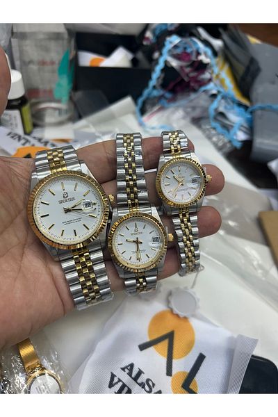 Sportive Steel Small Medium and Large Size Watch