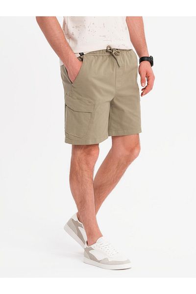 OMBRE Locker geschnittene Shorts für Herren mit Cargotaschen - Helloliv V3 OM-SRCG-0194 S