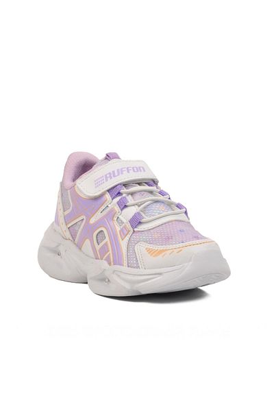 WALKWAY White-Lilac Children's Sports Shoes Ruffon 2351 P