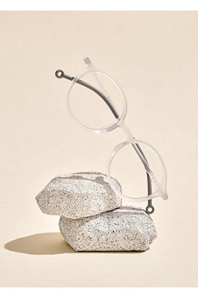 OLIVIO CO Olivio&Co Oval Screen Glasses Jellyfish White Adult