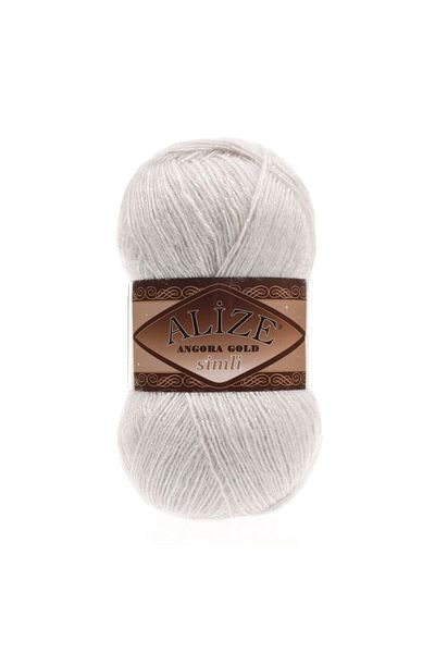 Alize Angora Gold Glitter 100Gr Hand Organ Floss 599