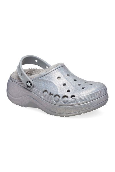 Crocs Clogs Crocs Baya Platform Lined Glitter Glog W - 210451-0ES