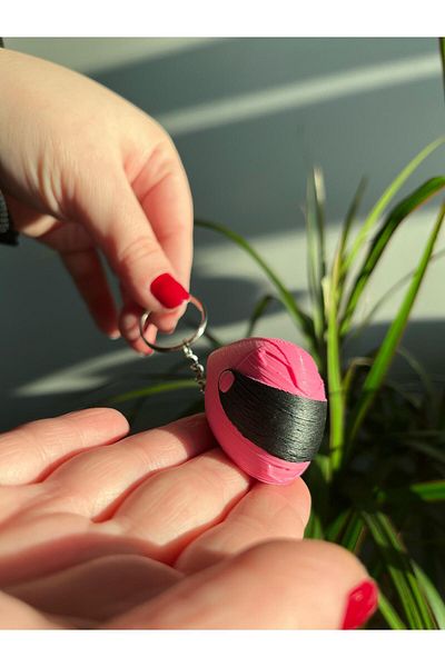 Root Made Motor Keychain Helmet Shaped Motorbike Key Motor Accessory Biker Gift