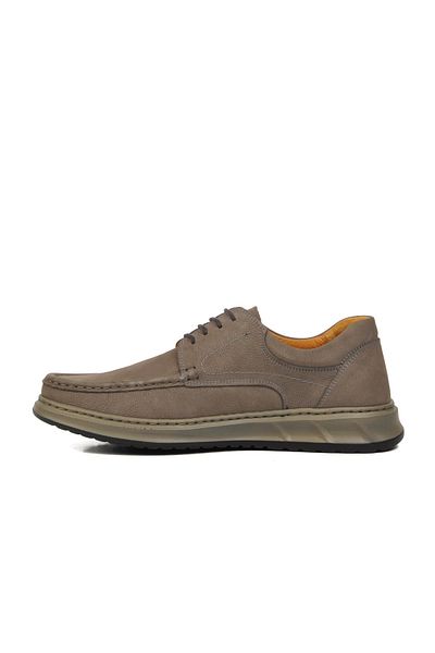 WALKWAY Gray Nubuck Men's Casual Shoes Forex 707 m