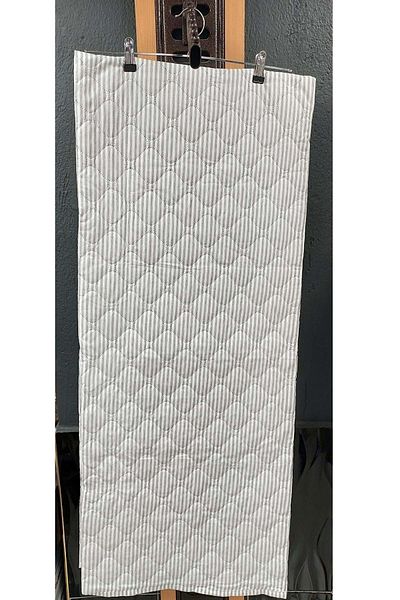 Ogi Home Cotton Multipurpose Patterned Single Pique, Bedspread (160x230) - Gray-White