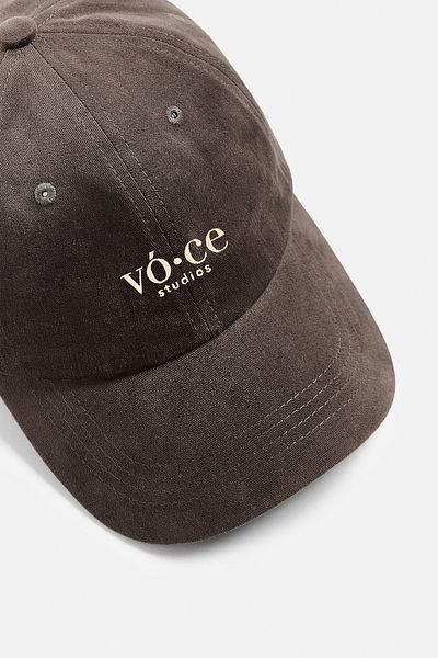 voce studios Brown Faded Effect Hat