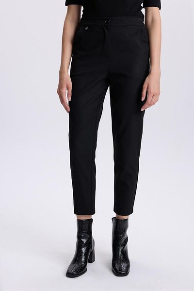 Zühre Μαύρο Skinny Leg Παντελόνι P-0203