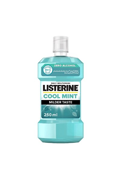Listerine Cool Mint Zero Alcohol Mild Taste Daily Oral Rinse Mouthwash (250ml)