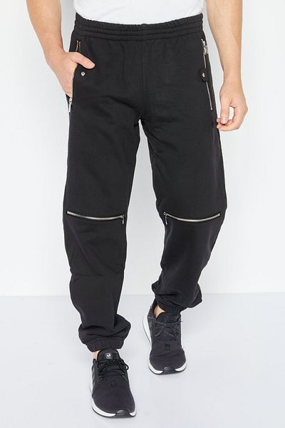 Adidas Originals Men Sportswear Fit Drawstring Outdoor Sweatpants, Black