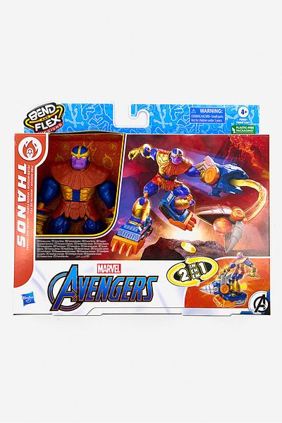 Hasbro F5869 Avengers Bend Flex Thanos Fire