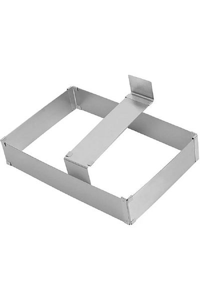 OEM Adjustable rectangular cake pan with divider