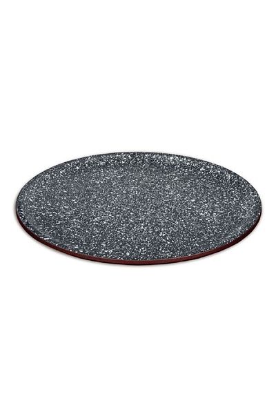 Blaumann Tava pizza otel carbon, dimensiune 36x1.1 cm, doua straturi, acoperire marmura ceramica