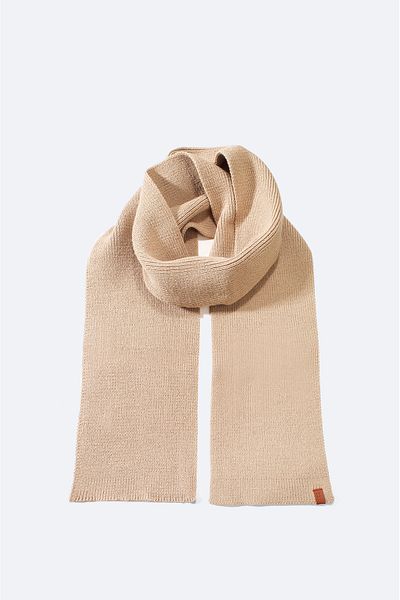 Avva Men's Mink Corduroy Scarf A32y9430