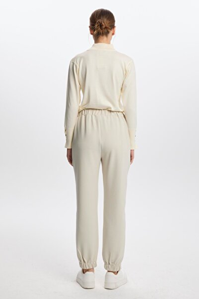 Zühre Stone Pants with Elastic Waist P-0208