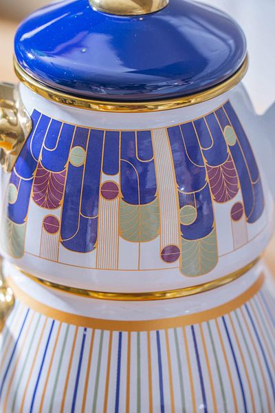 ACAR Doroty Induction Compatible Enamel Teapot Set