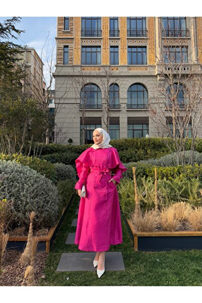 Melike Tatar Trench Dress 32-3519