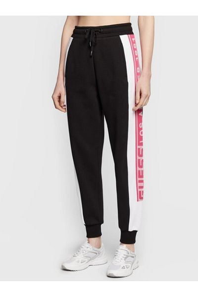 Guess Guess ADRIANNA JOGGER women's trousers black