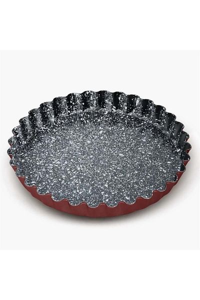 Blaumann Forma tarta, dimensiune 28x3.5 cm, 2 straturi, acoperire marmura ceramica, otel carbon