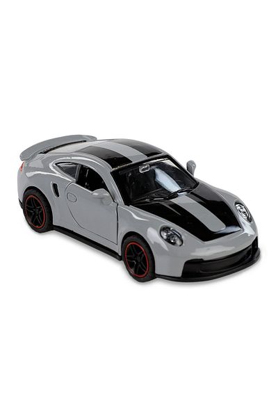 PopŞeker 1:43 Scale Metal Let the Race Begin Pull and Drop Sports Car!