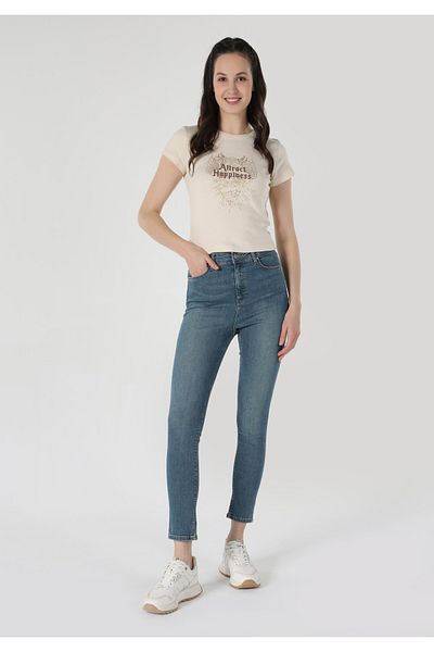 Colin's Pantaloni blugi cu talie înaltă 760 Diana Super Slim Fit - Cl 1062202