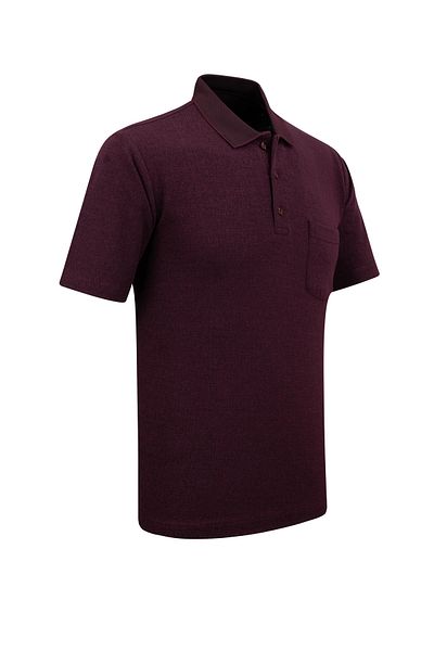 Çizgi Triko Ανδρικό μπλουζάκι Polo Neck Classic Fit με τσέπη - 5116