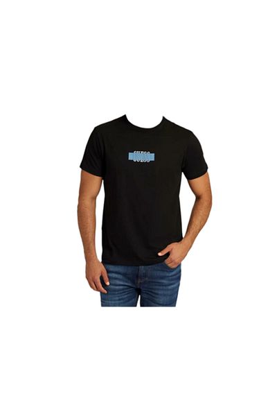 Guess ARDIS CN SS TEE men's t-shirt black