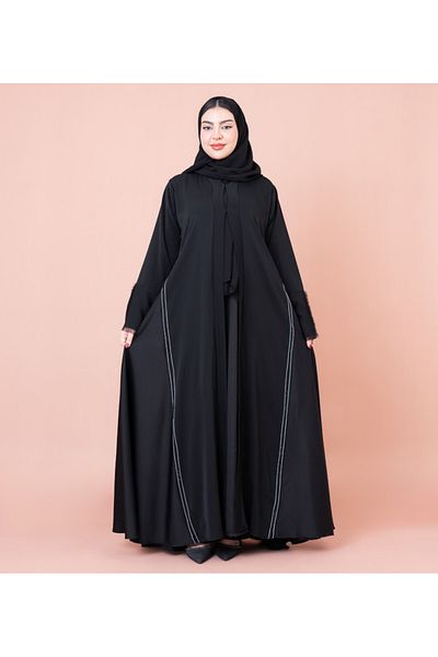 IKKXA Casual Simple Abaya