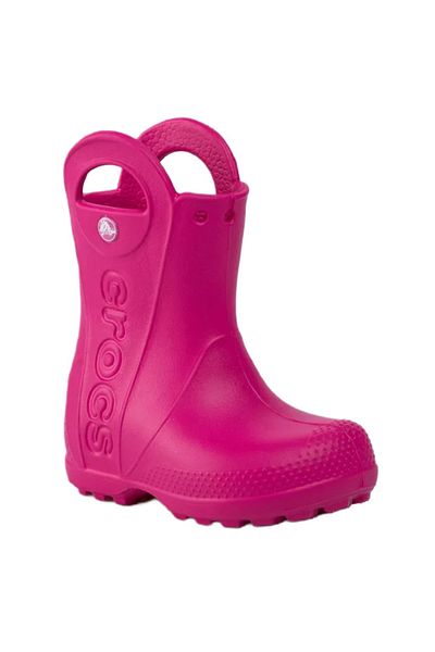 Crocs Cizme de cauciuc unisex Handle It Kids, roz