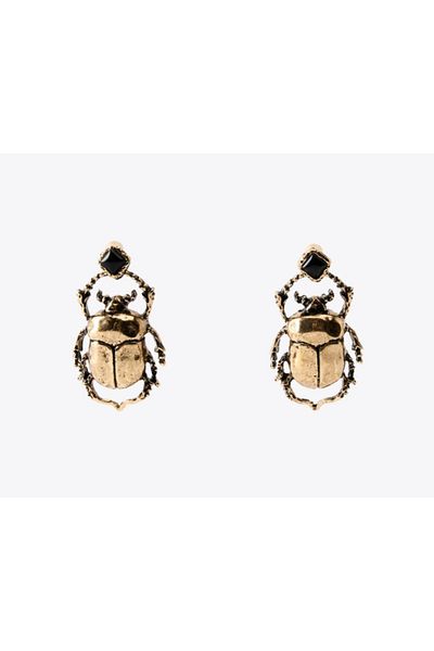 Aka Brand model vintage insect earrings